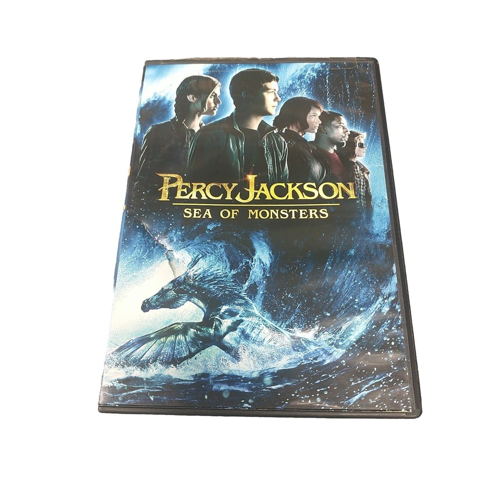 Percy Jackson Sea of Monsters DVD 2013 Fantasy Adventure Movie 024543241164